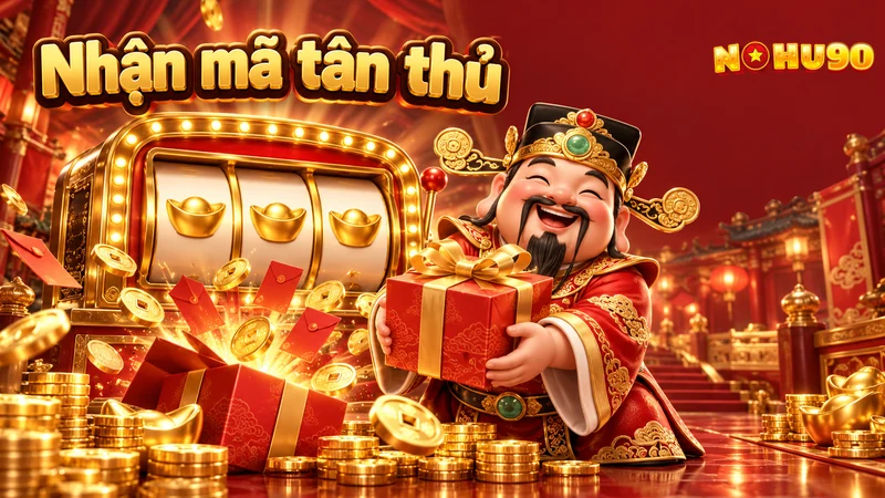Nhận mã tân thủ sau khi đăng ký Nohu90, thưởng nạp đầu cho hội viên mới