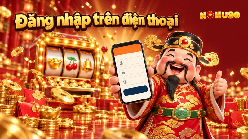 Đăng nhập Nohu90 trên điện thoại qua trình duyệt